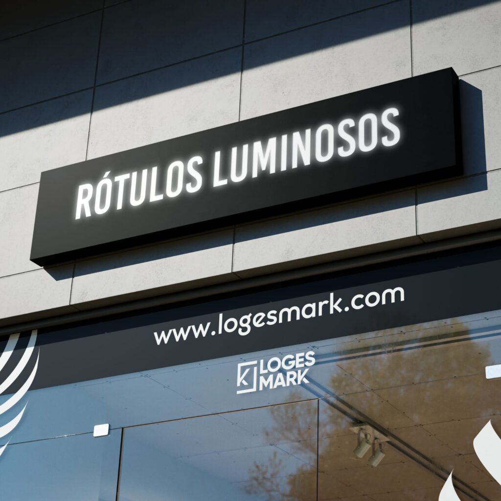 rótulos luminosos